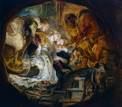 Ester davanti ad Assuero da Peter Paul Rubens