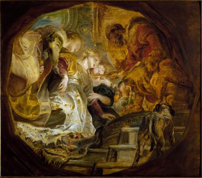 Ester scelta dal re Assuero da Peter Paul Rubens