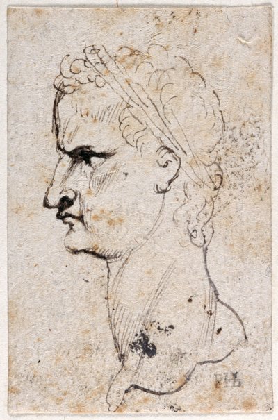 Gaio Caligola, da dieci disegni di otto dei primi dodici Cesari, dopo le medaglie di Giovanni da Cavino da Peter Paul Rubens