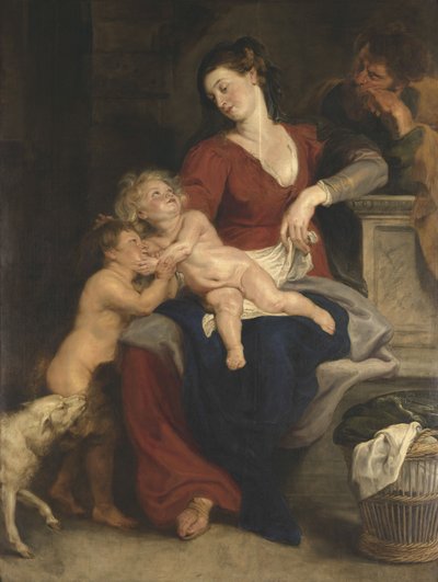 Sacra Famiglia con il cesto da Peter Paul Rubens