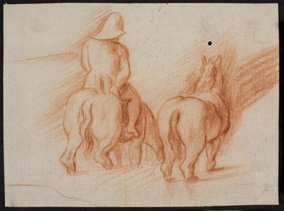 Cavalli e cavaliere da Il figliol prodigo da Peter Paul Rubens