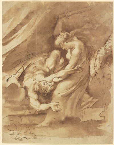 Giuditta che decapita Oloferne, c.1609-10 da Peter Paul Rubens