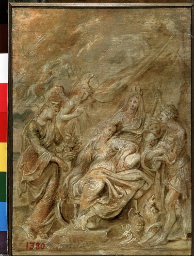 La nascita del delfino Luigi XIII da Peter Paul Rubens