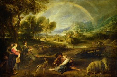 Paesaggio con Arcobaleno da Peter Paul Rubens