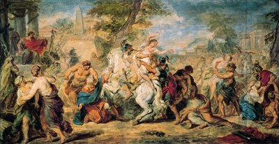 Il ratto delle Sabine da Peter Paul Rubens