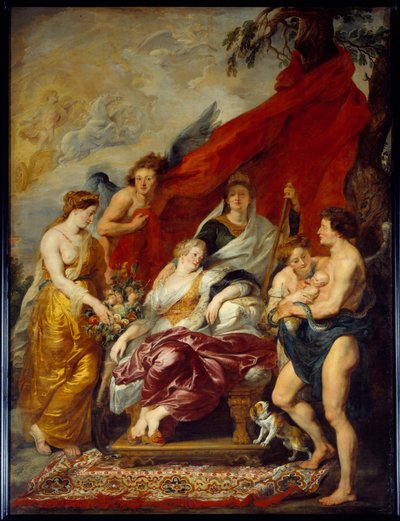 Luigi XIII nato a Fontainebleau il 27 settembre 1601. Sua madre Maria de