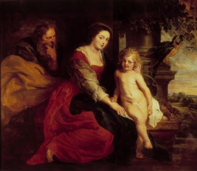 Madonna con il pappagallo da Peter Paul Rubens