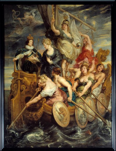 Maggiorità di Luigi XIII (1601-1643) il 20/10/1614. Allegoria dell