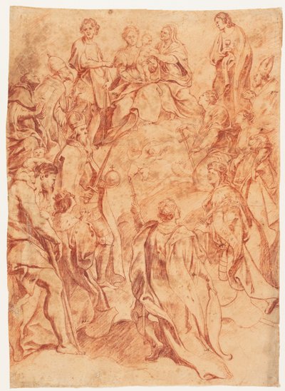 Maria mit dem Kind und Heiligen da Peter Paul Rubens