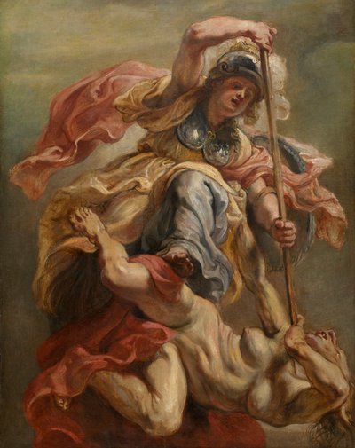 Minerva uccide la Discordia da Peter Paul Rubens