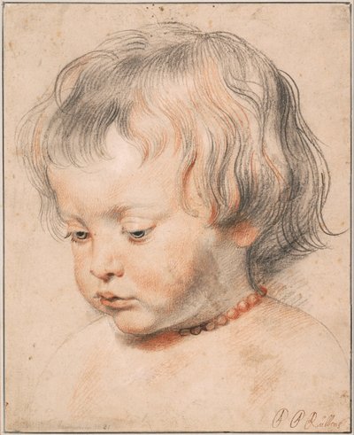Nicolaas Rubens con una collana di corallo, ca 1619 da Peter Paul Rubens