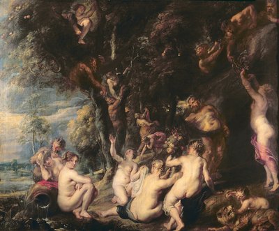 Ninfe e satiri da Peter Paul Rubens