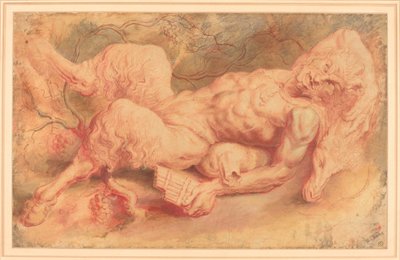 Pan reclinato, possibilmente c. 1610 da Peter Paul Rubens
