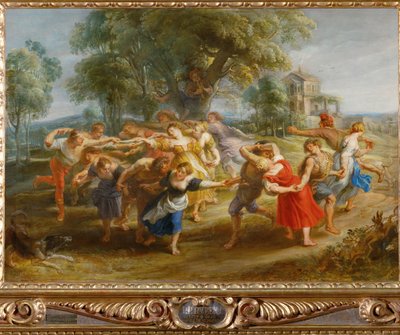 Danza dei contadini, 1630 circa (dipinto su tavola) da Peter Paul Rubens