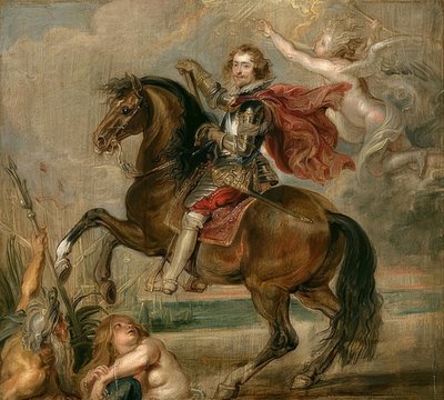 Ritratto del Duca di Buckingham a cavallo da Peter Paul Rubens