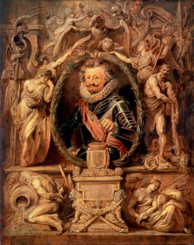 Ritratto di Charles Bonaventure de Longueval, Conte di Bucquoy, 1571-1621, 1621 da Peter Paul Rubens
