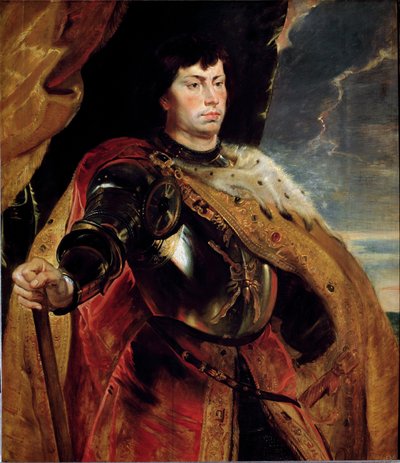 Ritratto di Carlo il Temerario da Peter Paul Rubens