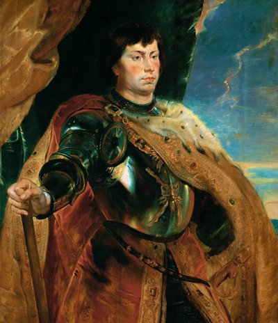 Ritratto di Carlo il Temerario da Peter Paul Rubens