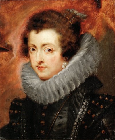 Ritratto di Elisabetta di Francia, Regina consorte di Spagna da Peter Paul Rubens