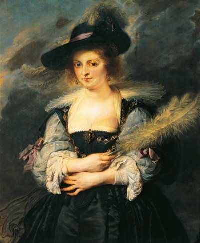 Ritratto di Helene Fourment (dettaglio) da Peter Paul Rubens