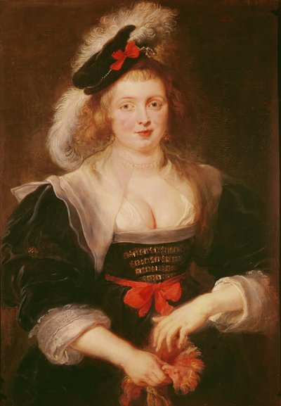 Ritratto di Helene Fourment con guanti da Peter Paul Rubens