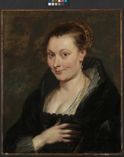 Ritratto di Isabella Brant, c.1620-25 da Peter Paul Rubens