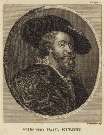 Ritratto di Peter Paul Rubens da Peter Paul Rubens