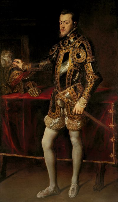 Ritratto di Filippo II, Re di Spagna, quando Principe da Peter Paul Rubens