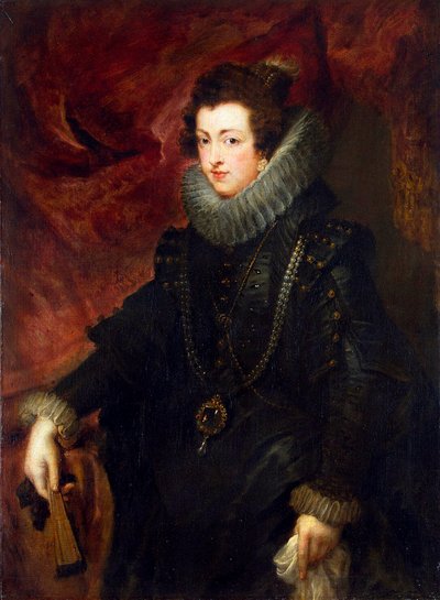 Ritratto della regina Elisabetta di Francia 1602-1644, regina consorte di Spagna, c. 1628-1629 da Peter Paul Rubens