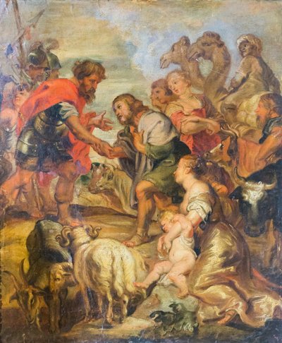 Riconciliazione di Esaù e Giacobbe da Peter Paul Rubens