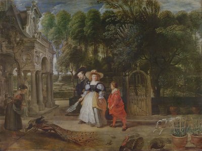 Rubens e Helene Fourment (1614-73) nel Giardino da Peter Paul Rubens