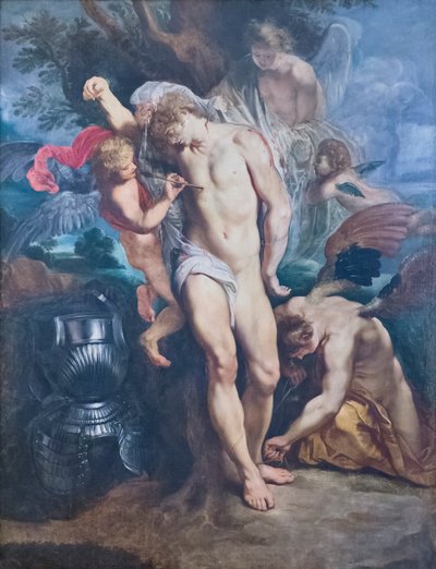 San Sebastiano curato dagli angeli da Peter Paul Rubens