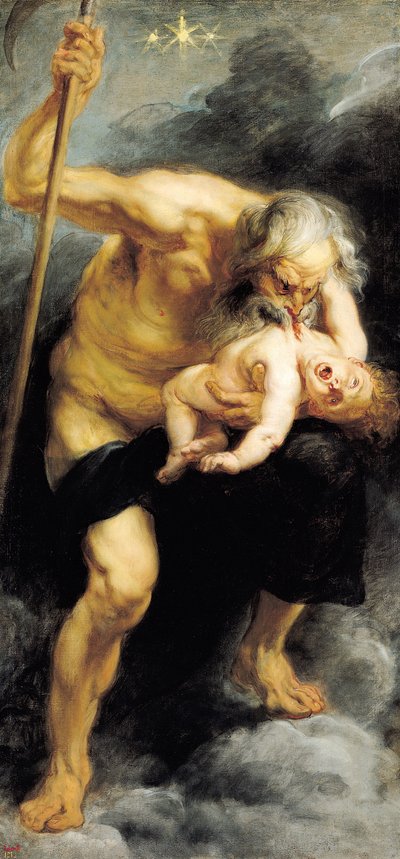 Saturno che divora suo figlio da Peter Paul Rubens