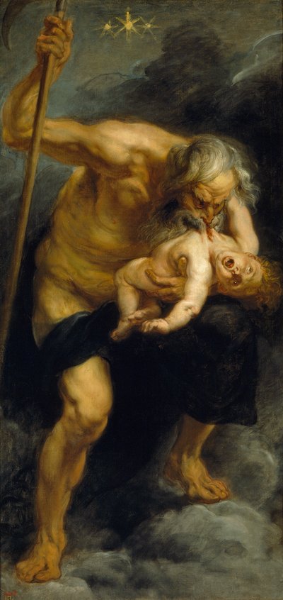 Saturno che divora suo figlio da Peter Paul Rubens