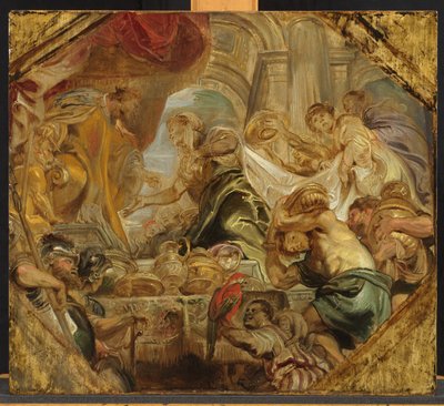 Salomone riceve la Regina di Saba da Peter Paul Rubens