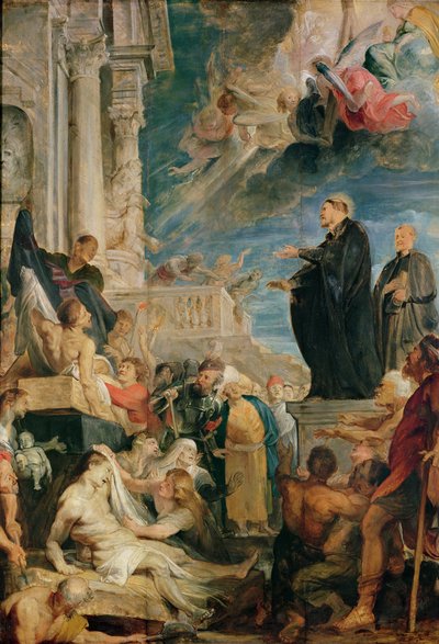 San Francesco Saverio benedice i malati da Peter Paul Rubens