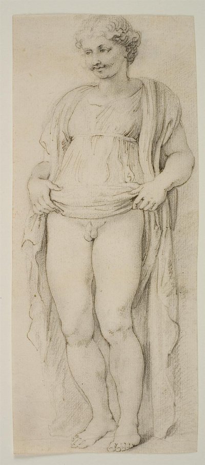 Ermafrodito in piedi da Peter Paul Rubens