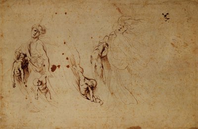 Studio di Medea che uccide i suoi figli da Peter Paul Rubens