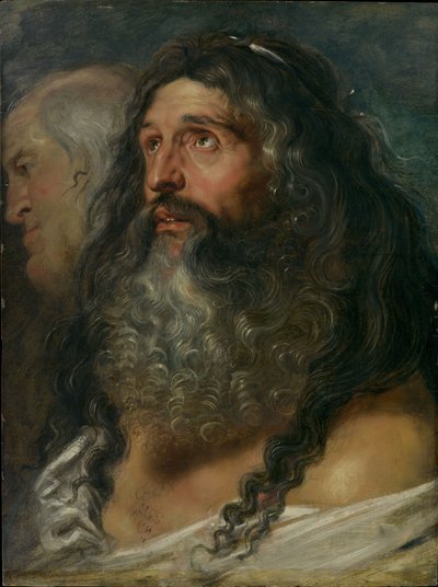 Studio di due teste, c.1609 da Peter Paul Rubens