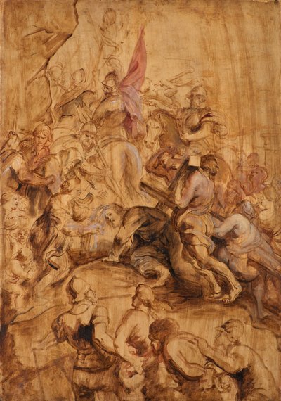 La salita al Calvario. Il trasporto della croce da Peter Paul Rubens