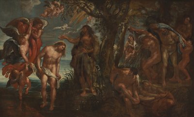 Il battesimo di Cristo da Peter Paul Rubens