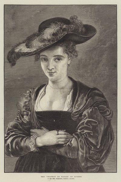 Il cappello di paglia da Peter Paul Rubens