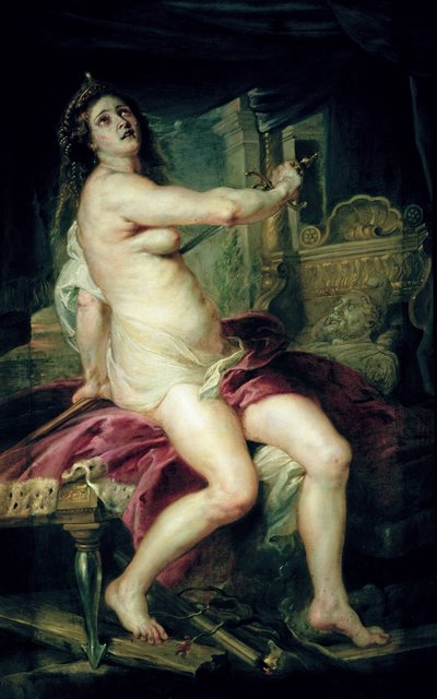 La morte di Didone da Peter Paul Rubens