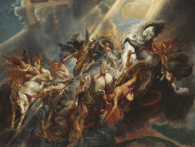 La caduta di Fetonte da Peter Paul Rubens