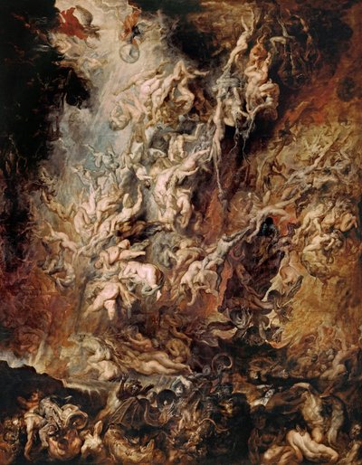 La Caduta dei Dannati, c. 1620 da Peter Paul Rubens