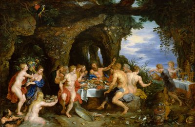 La festa di Acheloo da Peter Paul Rubens