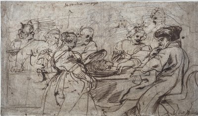 La Festa di Erode (recto) da Peter Paul Rubens