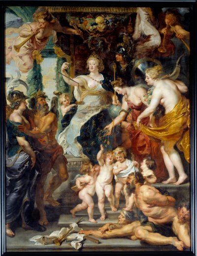 La felicità della reggenza da Peter Paul Rubens