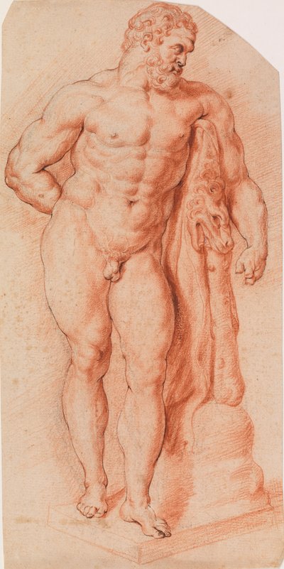Der Farnesische Herkules, Neapel da Peter Paul Rubens