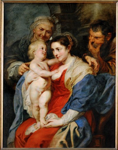 La Sacra Famiglia con Sant